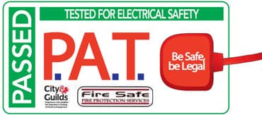 P.A.T testing logo